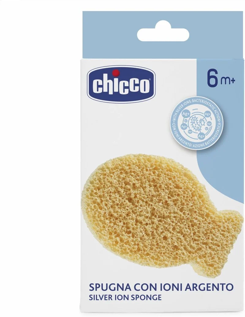 شيكو Chicco Silver Ion Sponge 6m+
